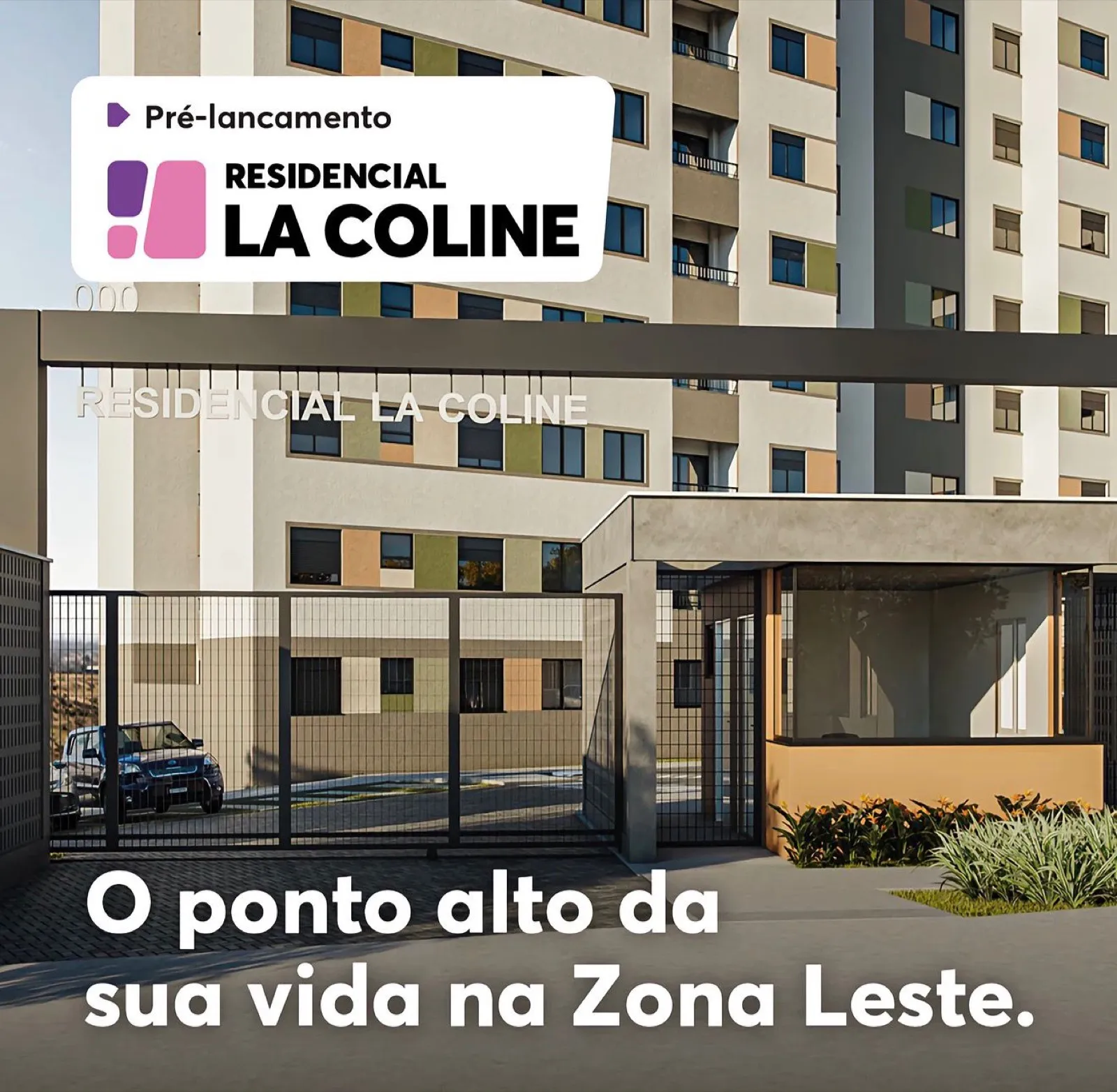 Fachada do Residencial La Coline